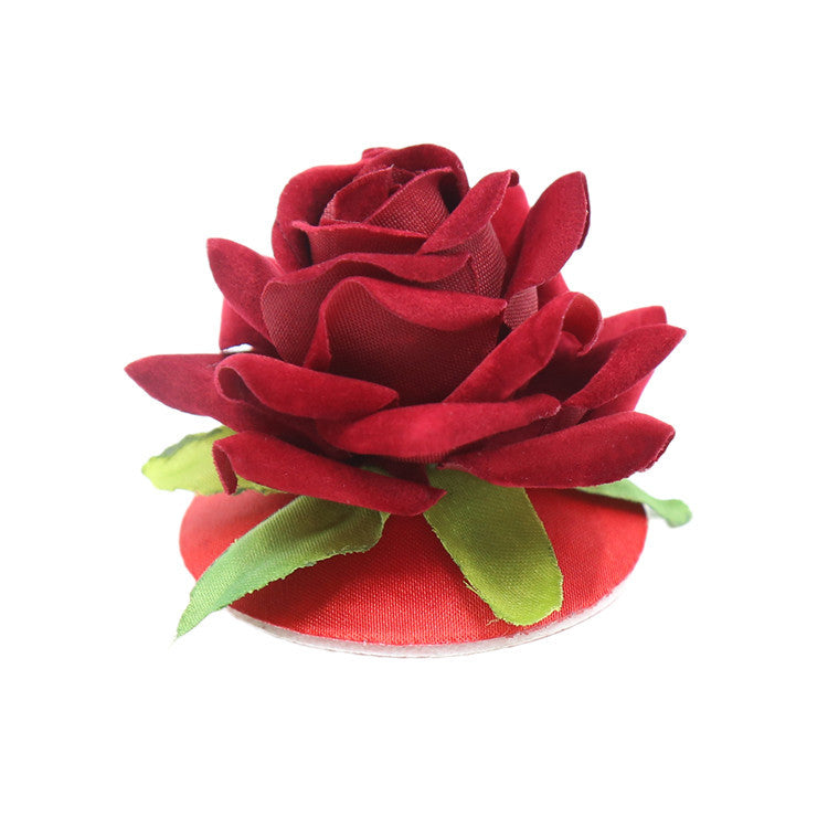 Reusable Silicone Red Rose Adhesive Nipple Cover