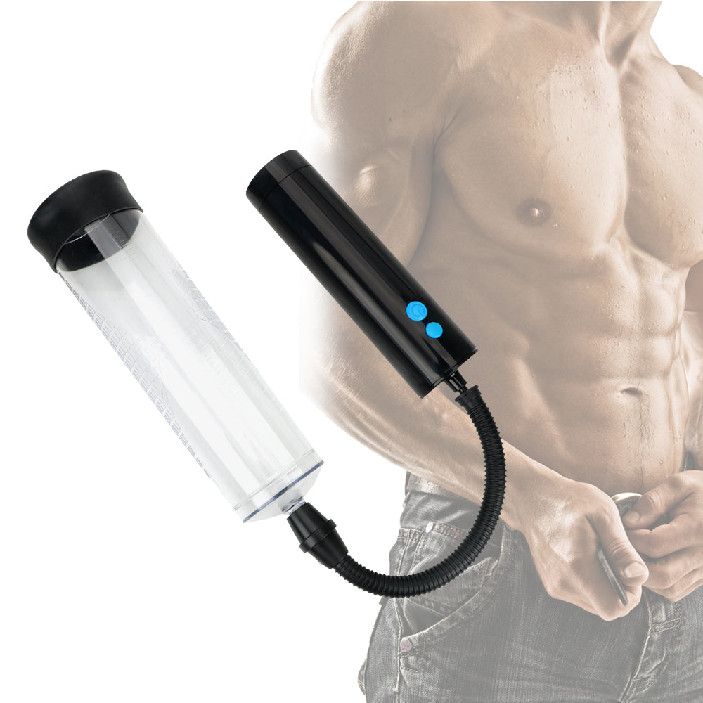 Electric Penis Vacuum Pump-Automatic Penis Enlargement Pump with 3 Vibration Modes