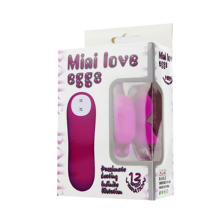 Mini Love Egg Vibrator w/ 12 Functions -  Sex Toys & Adult Toys | XtoySmart Canada