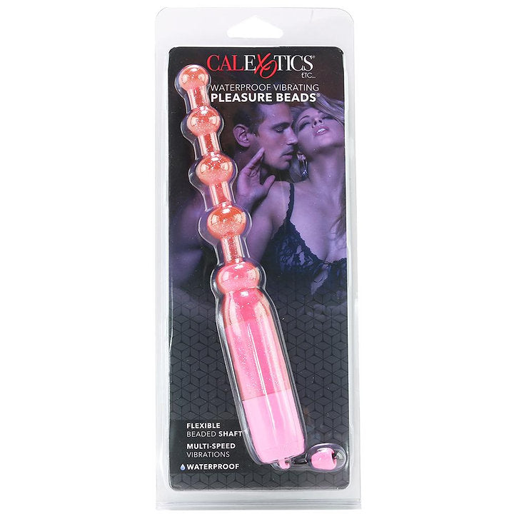 Waterproof Vibrating Pleasure Beads in Pink -  Sex Toys & Adult Toys | XtoySmart Canada