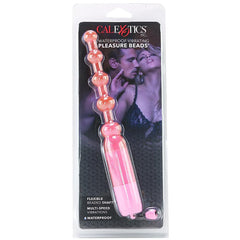 Waterproof Vibrating Pleasure Beads in Pink -  Sex Toys & Adult Toys | XtoySmart Canada