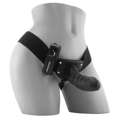 Fetish Fantasy Hollow Vibrating Strap-On in Black -  Sex Toys & Adult Toys | XtoySmart Canada