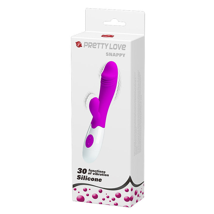 PrettyLove Snappy Rabbit Vibrator 30 Functions -  Sex Toys & Adult Toys | XtoySmart Canada