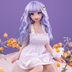 88cm 实体娃娃 全硅胶可动人偶｜二次元萌妹