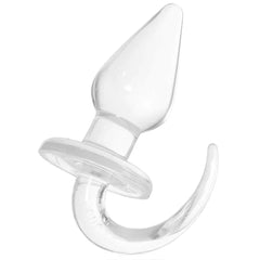 SONO No. 9 Butt Plug in Clear -  Sex Toys & Adult Toys | XtoySmart Canada