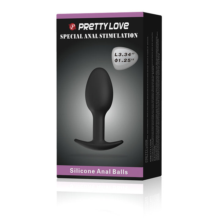 Prettylove Heavy Balls Silicone Butt Plug -  Sex Toys & Adult Toys | XtoySmart Canada