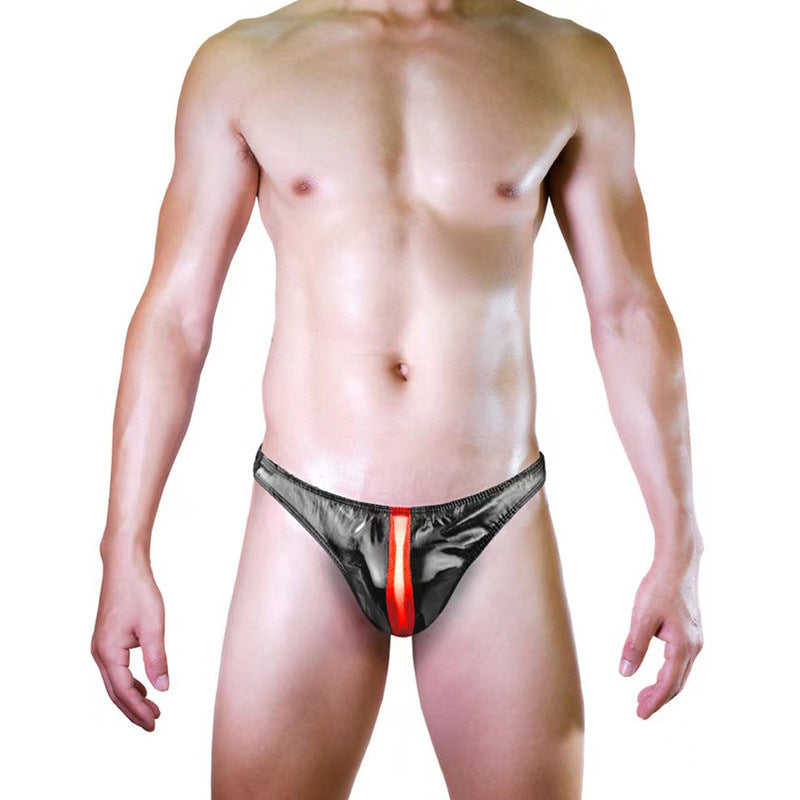 Men's Sexy Leather G-String Thong