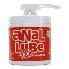 Anal Lube 4.75oz Pump Jar in Hot Cinnamon -  Sex Toys & Adult Toys | XtoySmart Canada