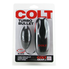 Colt Turbo Extreme Power Bullet in Black -  Sex Toys & Adult Toys | XtoySmart Canada