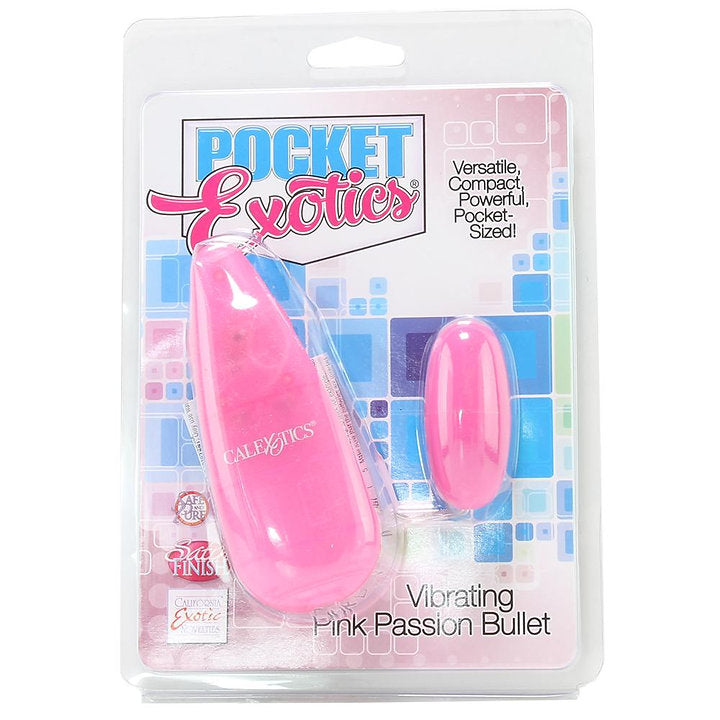 Pocket Exotics Pink Passion Bullet Vibe -  Sex Toys & Adult Toys | XtoySmart Canada