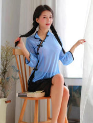 Happy Sex Cheongsam Ultra-Thin Transparent Party Retro Style Cosplay Schoolgirl Costume -  Sex Toys & Adult Toys | XtoySmart Canada