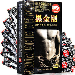 倍力乐Sexy Gay Couple Condoms Butt Sex Lubricated Condoms in 10 Pack(黑金刚) -  Sex Toys & Adult Toys | XtoySmart Canada