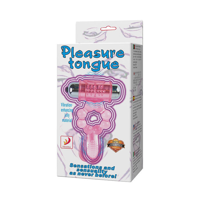 Baile Pleasure Tongue Vibrating Cock Ring -  Sex Toys & Adult Toys | XtoySmart Canada