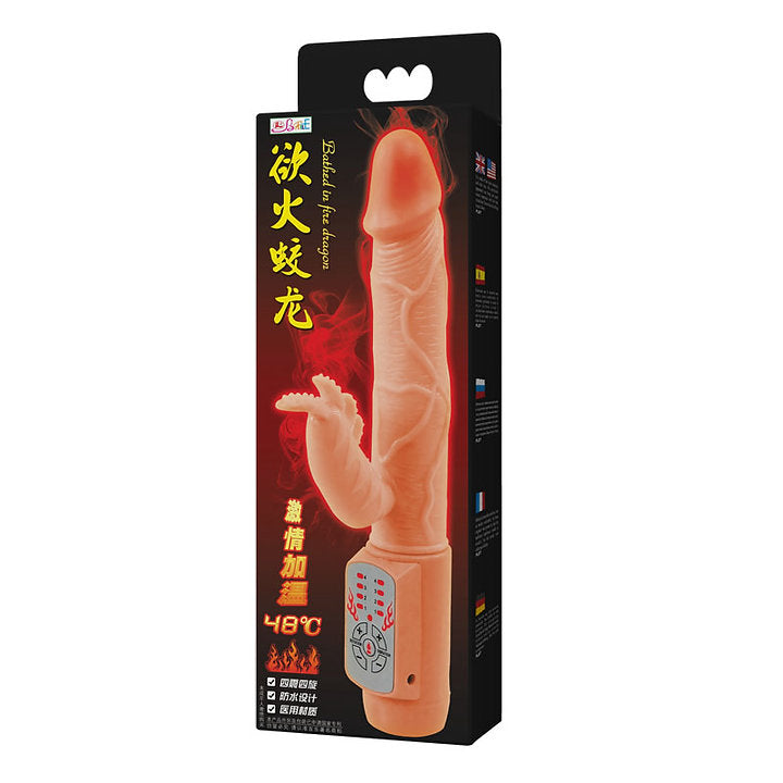 Baile Bathed in Fire Dragon Rabbit Vibrator with Heating Function🔥 -  Sex Toys & Adult Toys | XtoySmart Canada