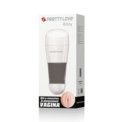 PrettyLove Kitty Ultra-Simulation Vagina Masturbation Cup -  Sex Toys & Adult Toys | XtoySmart Canada