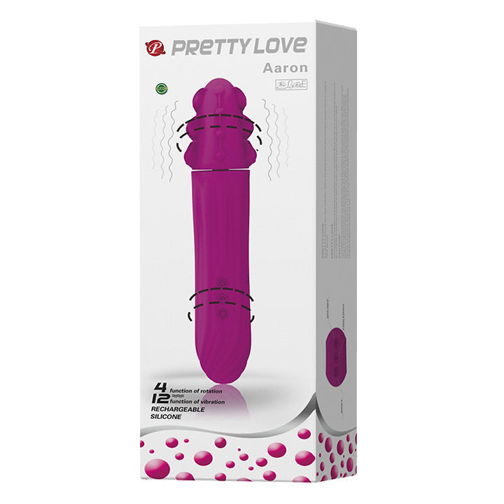 PrettyLove Aaron Rotating Vibrator -  Sex Toys & Adult Toys | XtoySmart Canada