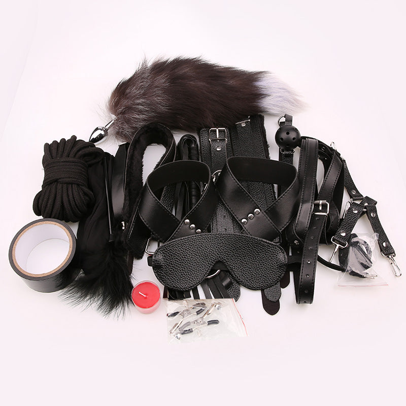 SM Bundle Bondage Suit 15 Piece Set