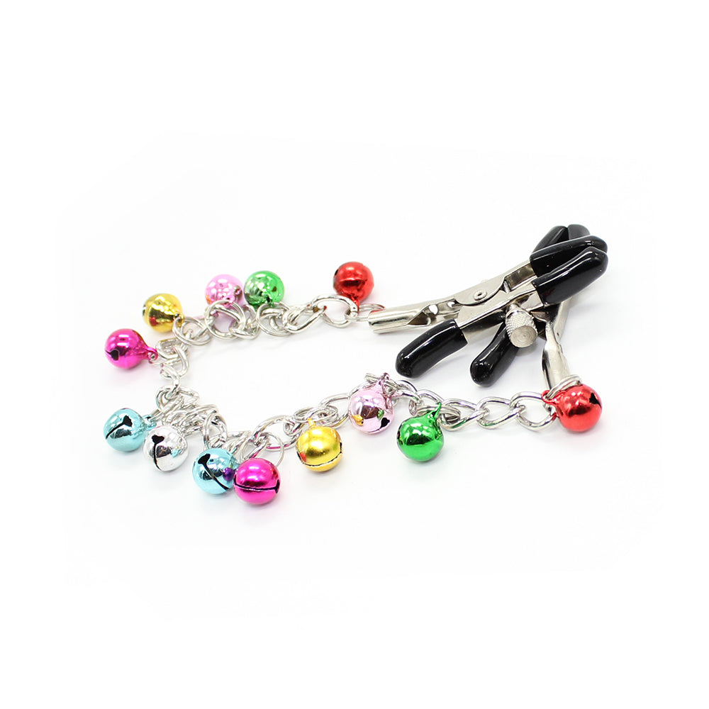 Adjustable Nipple Clamps with 13 Small Ring Bells