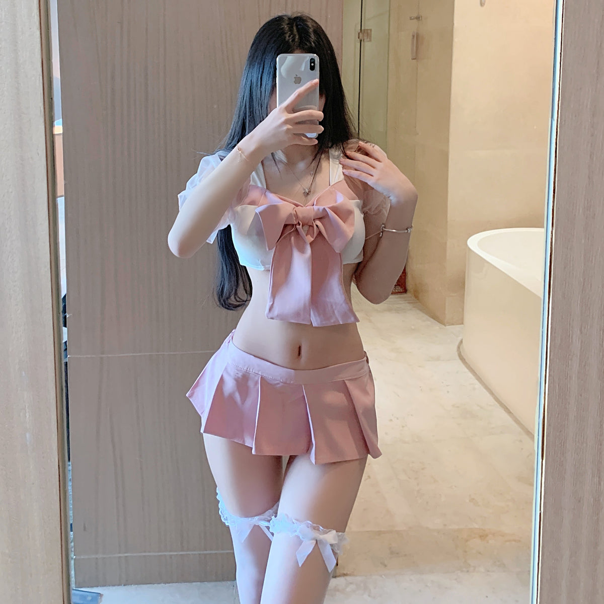 Japanese Style Anime Student Outfit Babydoll