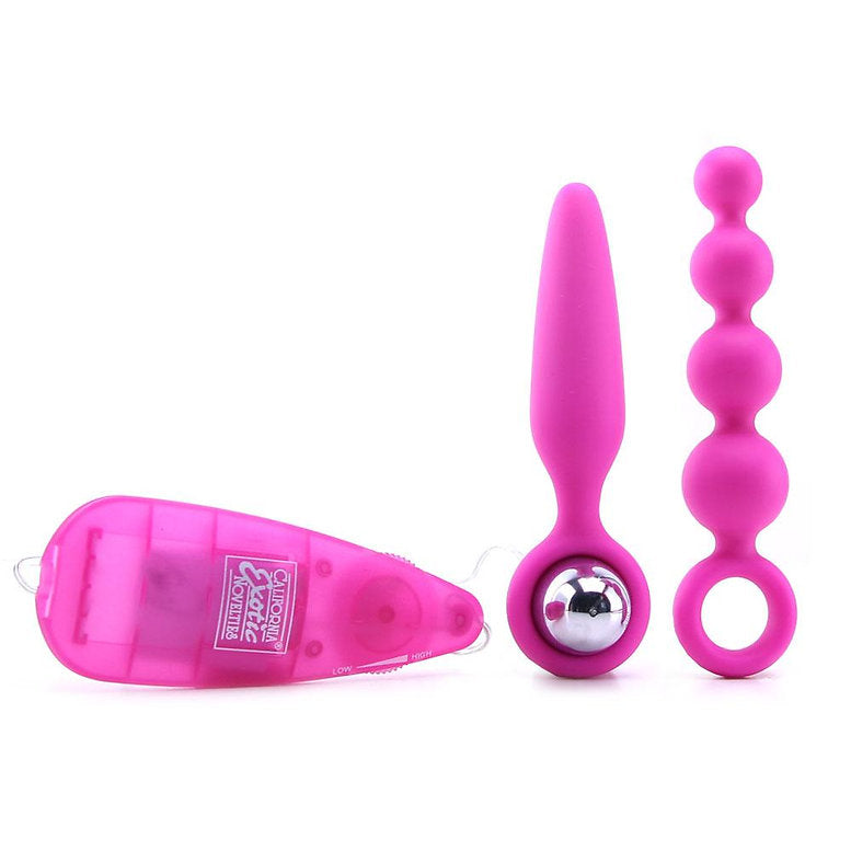 Booty Call Vibro Kit in Pink XtoySmart Booty Call Vibro Kit in Pink XtoySmart
