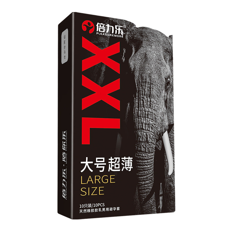 倍力乐XXL Large Size Ultra Thin Condoms in 10 Pack