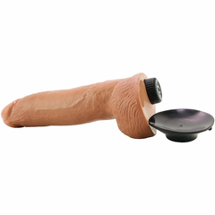 King Cock 9" Vibrating Ballsy Dildo in Tan -  Sex Toys & Adult Toys | XtoySmart Canada