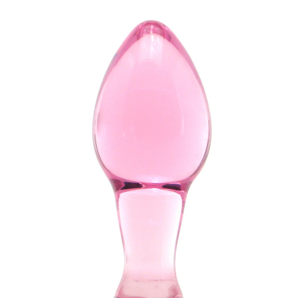 Icicles No.48 粉色玻璃肛塞 美国Pipedream 手工耐热玻璃情趣玩具