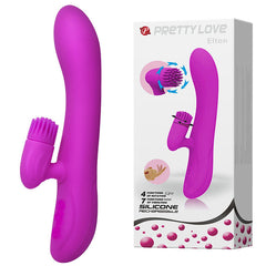 PrettyLove Elton Rechargeable Rabbit Vibrator -  Sex Toys & Adult Toys | XtoySmart Canada