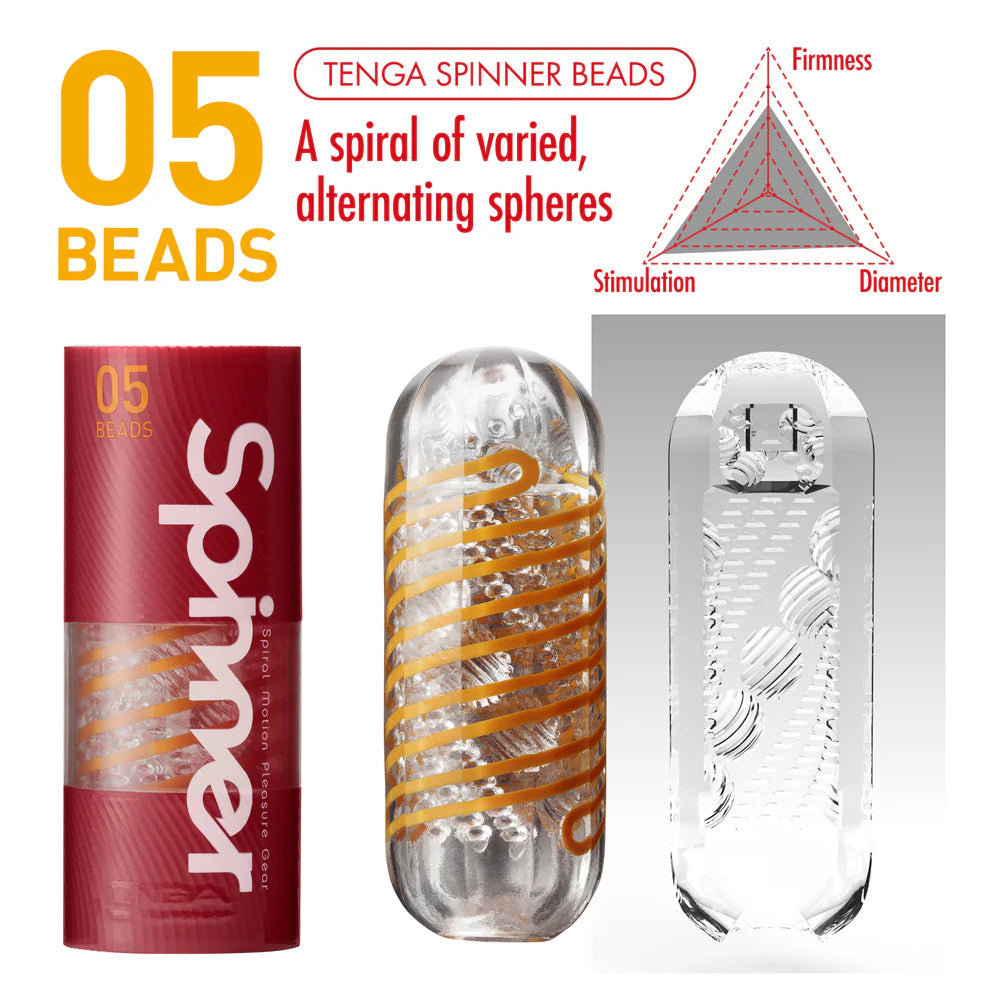 Tenga - Spinner - 03 Beads Masturbator