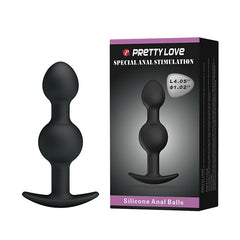 Prettylove Heavy Balls Silicone Butt Plug -  Sex Toys & Adult Toys | XtoySmart Canada