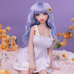 88cm 实体娃娃 全硅胶可动人偶｜二次元萌妹