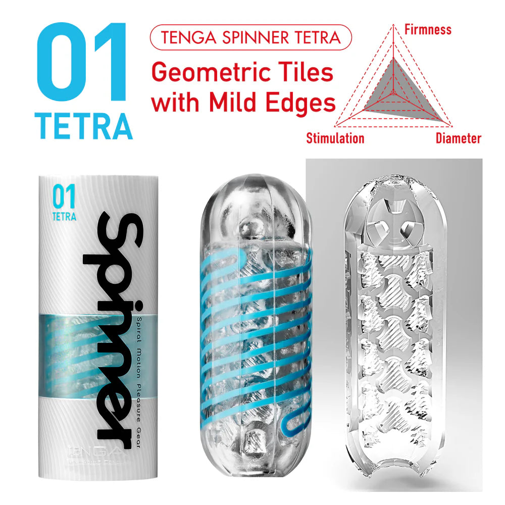 Tenga - Spinner - 01 TETRA Masturbator