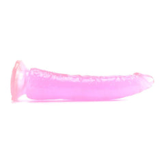 Basix Slim 7 Inch Dildo in Pink -  Sex Toys & Adult Toys | XtoySmart Canada