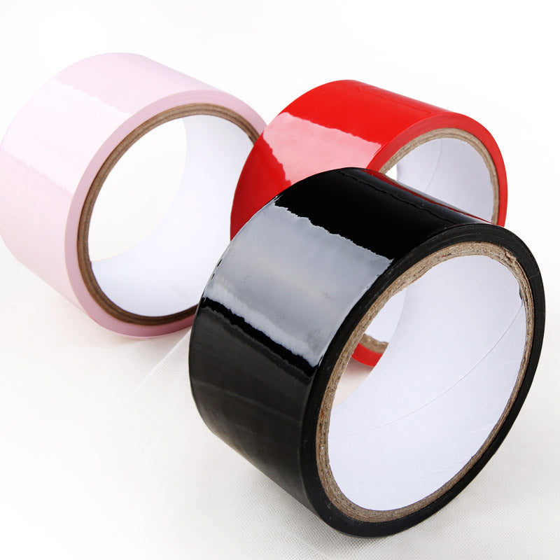 53 Feet(16m) No Stick Static Bondage Tape in Red -  Sex Toys & Adult Toys | XtoySmart Canada