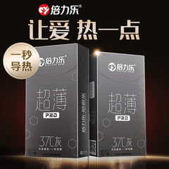 倍力乐Ultra-thin 37°C Shades of Gray Condoms in 10 Pack