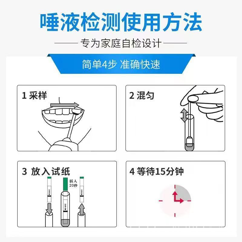 万孚家信艾滋病hiv唾液检测试纸