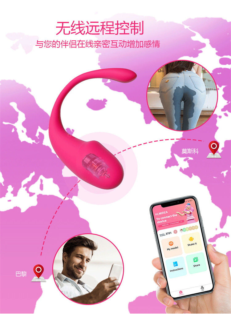 App Long Distance Remote Controlled Egg Vibrators