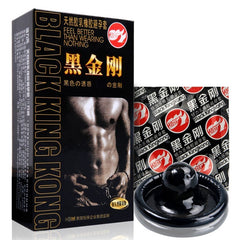 倍力乐Sexy Gay Couple Condoms Butt Sex Lubricated Condoms in 10 Pack(黑金刚) -  Sex Toys & Adult Toys | XtoySmart Canada