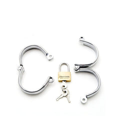 Metal Handcuffs With Keys -  Sex Toys & Adult Toys | XtoySmart Canada