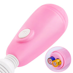 Pink Mini AV Massage Wand Vibrator | Portable Multi-Mode Relaxation Massager