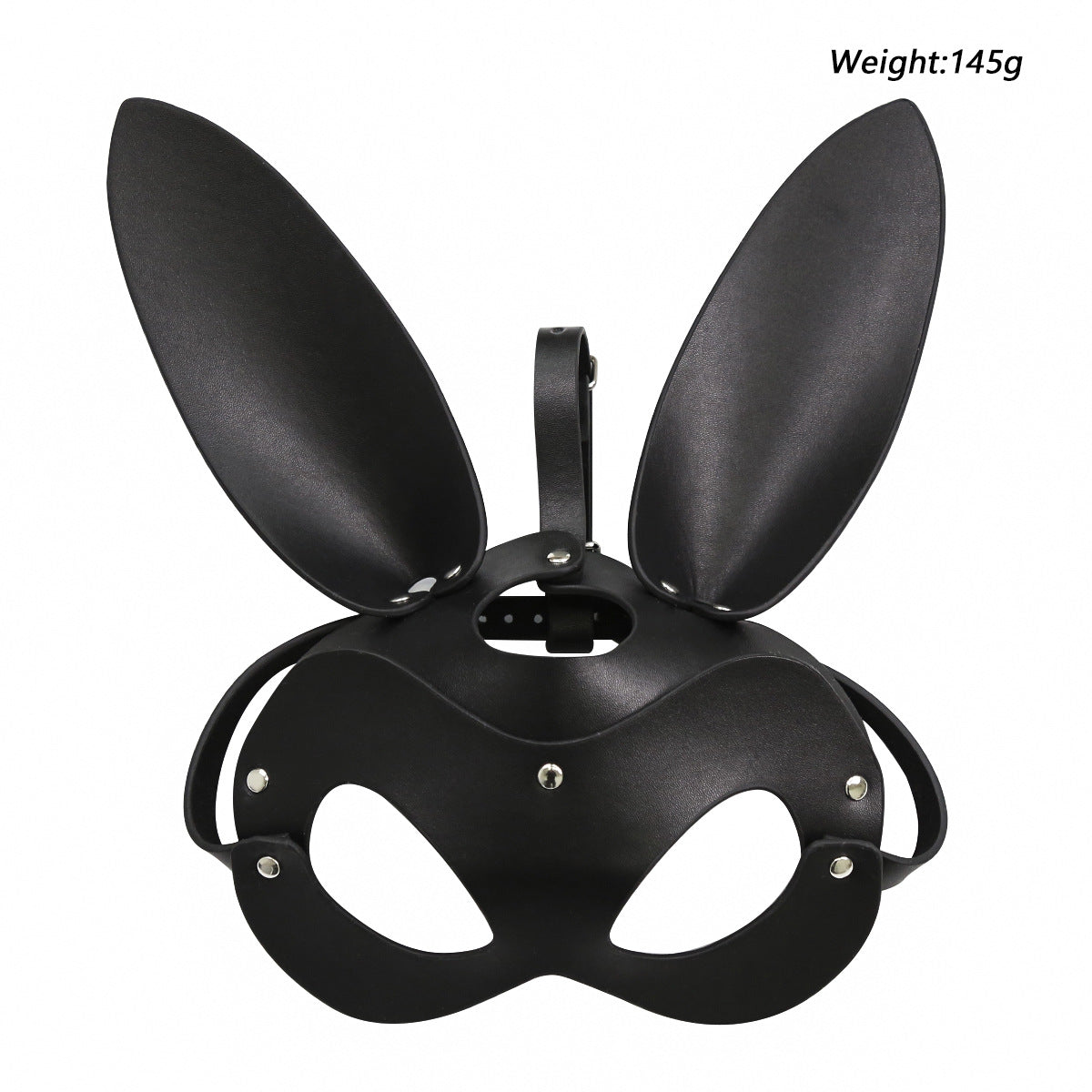 Sexy Leather Bunny's Ear Mask