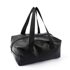 Black Discreet Storage Bag for Adult Toys | Privacy Organizer Case with Leather Finish, Large Capacity & Portable Design