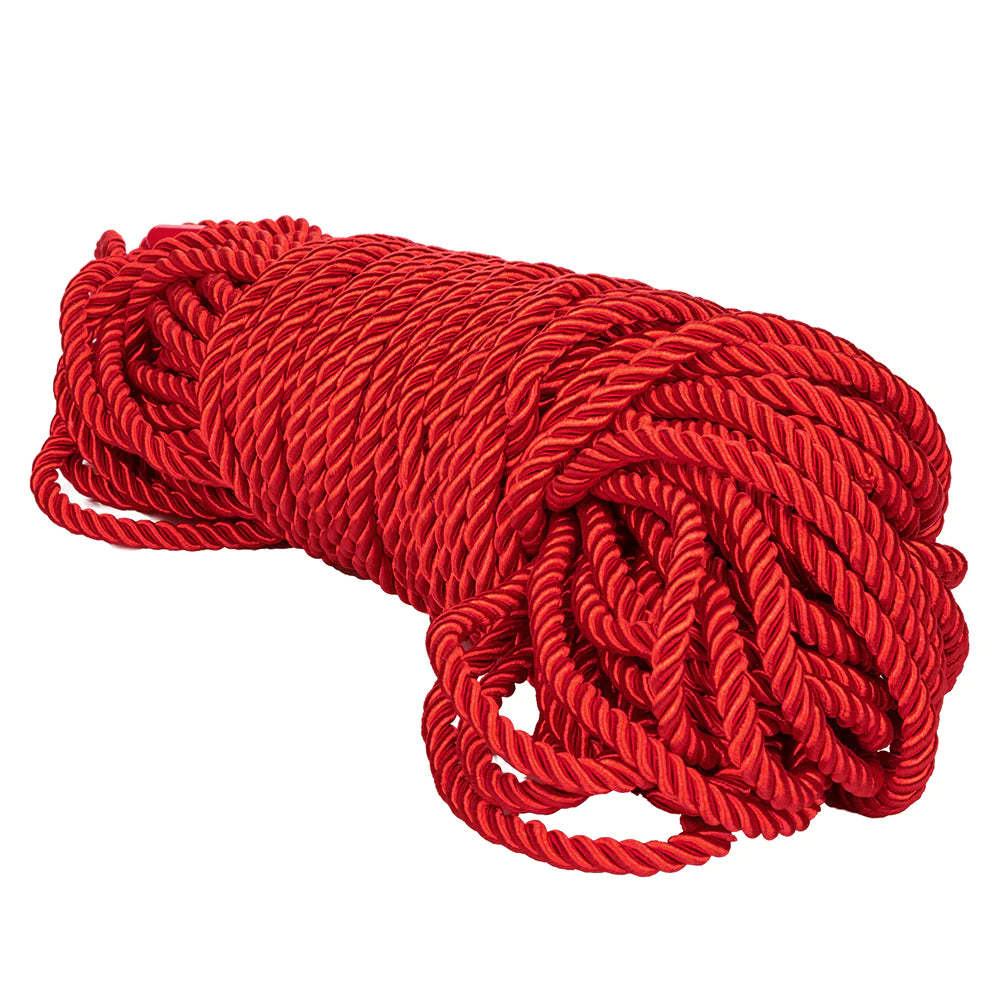 Scandal BDSM Rope 98.5'/30m in Red