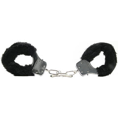 Black Furry Hand Cuffs (Eco-Pack) -  Sex Toys & Adult Toys | XtoySmart Canada