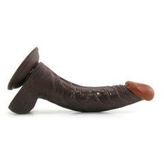 Real Skin Whoppers 8 Inch Dildo in Brown -  Sex Toys & Adult Toys | XtoySmart Canada