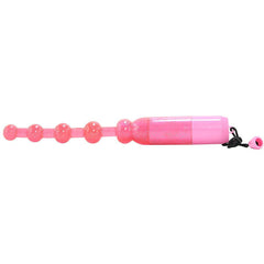 Waterproof Vibrating Pleasure Beads in Pink -  Sex Toys & Adult Toys | XtoySmart Canada