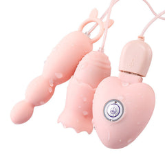 Anal Double Vibrating Licking Eggs & Butt Beads -  Sex Toys & Adult Toys | XtoySmart Canada