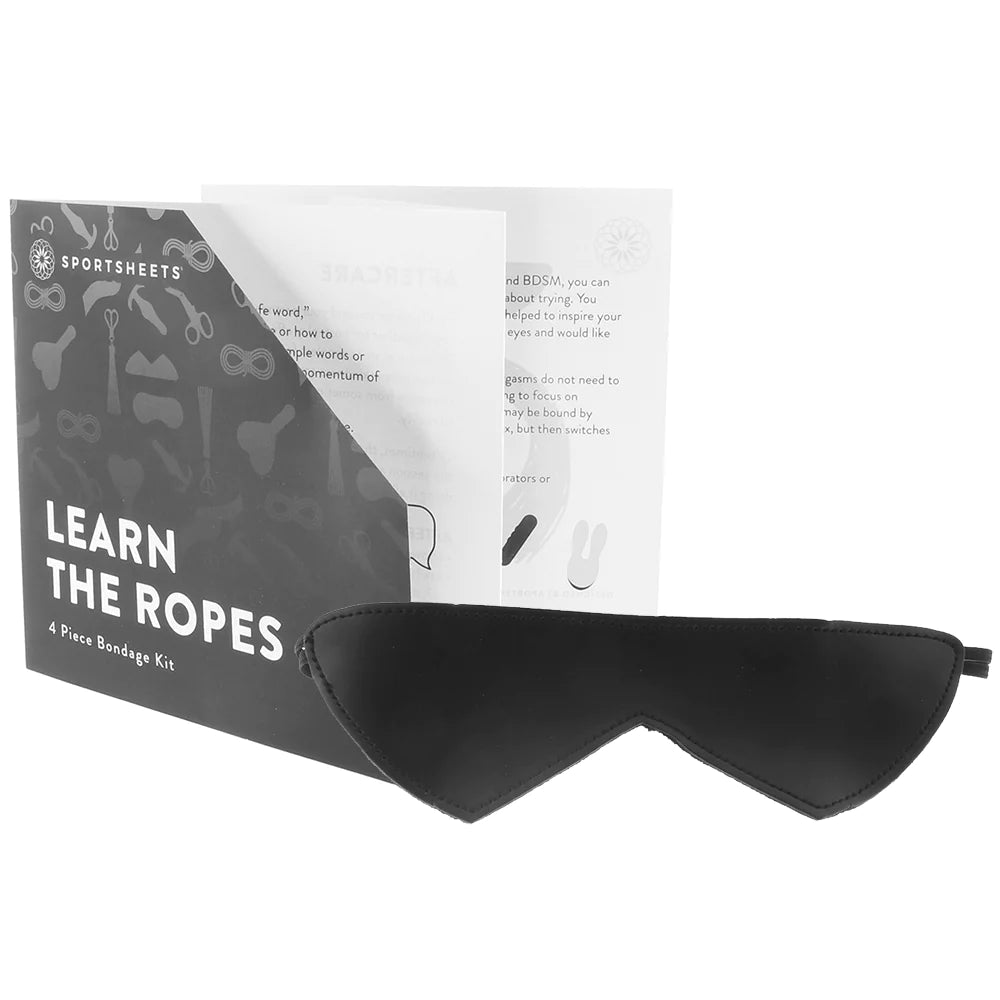 Learn The Ropes 4 Piece Bondage Kit