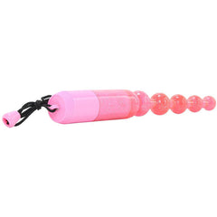 Waterproof Vibrating Pleasure Beads in Pink -  Sex Toys & Adult Toys | XtoySmart Canada