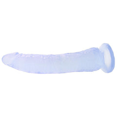 Basix Slim 7 Inch Dildo in Clear -  Sex Toys & Adult Toys | XtoySmart Canada